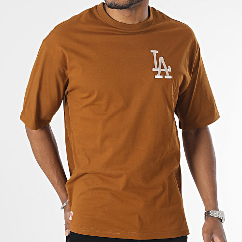 Tee Shirt League Essentials Los Angeles Dodgers 60416370 Marron