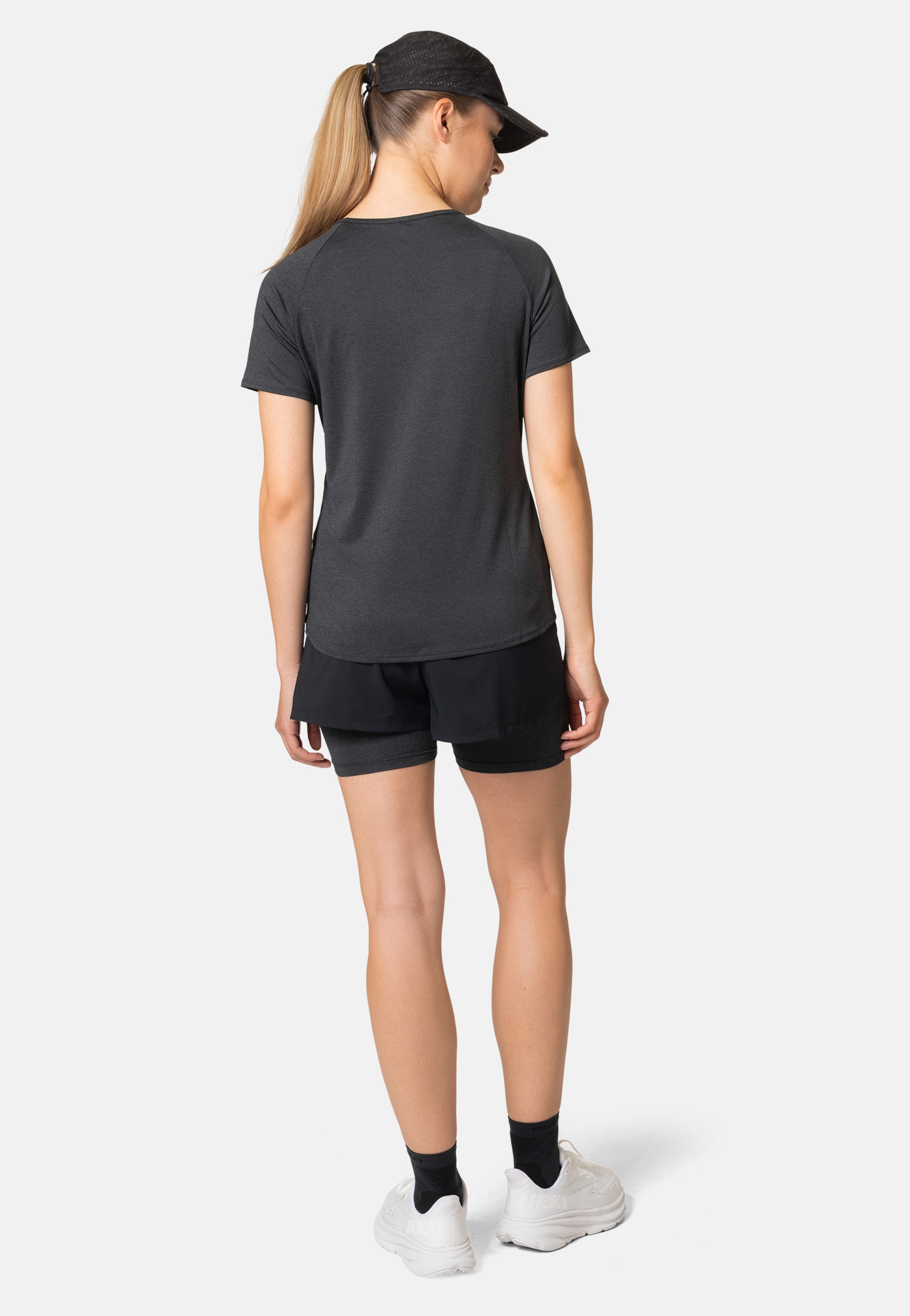 Active 365 T-Shirt in black melange