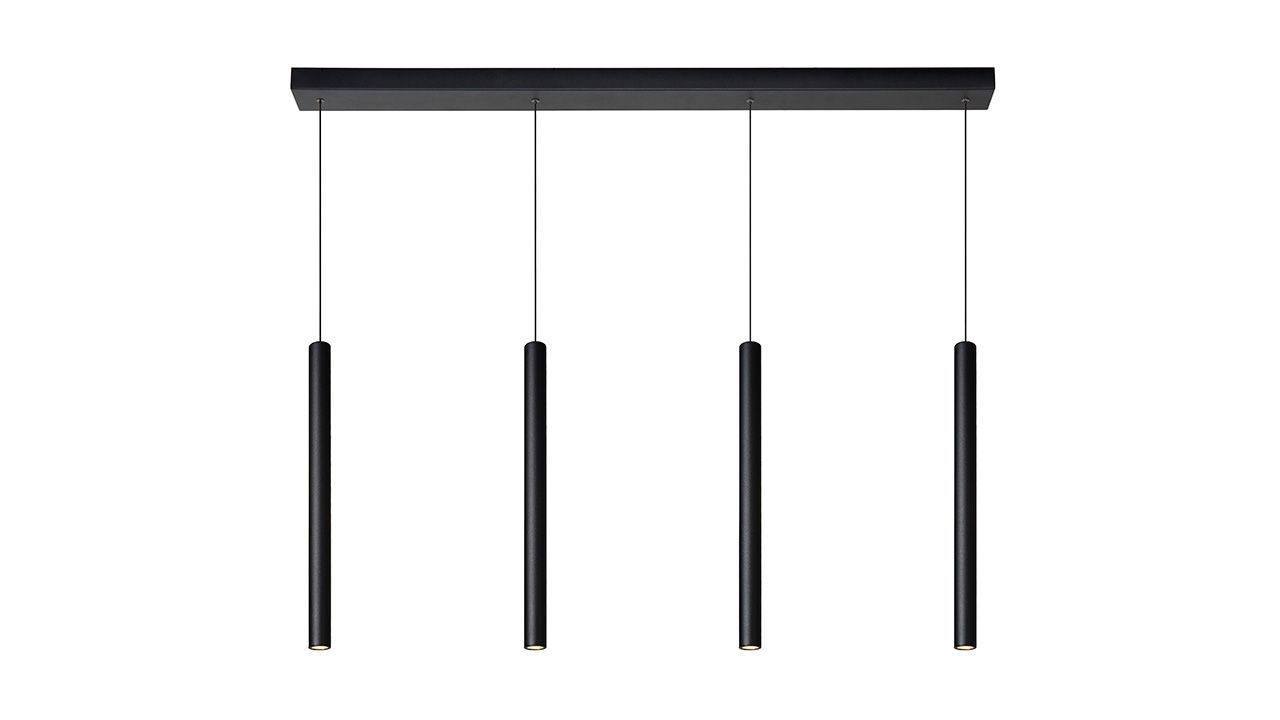 Hanglamp - zwart Lorenz B120 x D10 cm