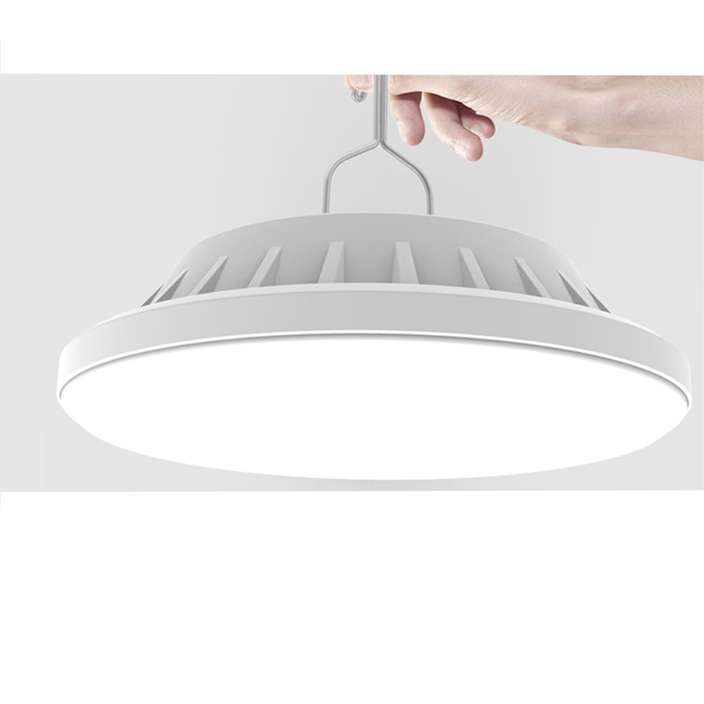 60 LED's Outdoor Solar Laterne Camping Lampe Wasserfest (IP65)   1200mAh Akku - Kaltweiss