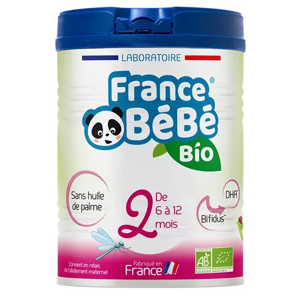 France Bébé Nutrition Leite de Seguimento Orgânico 2ª Etapa 800g