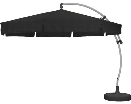 Sun Garden Easy Sun hangparasol Ø 350 cm 190 g/m² antraciet