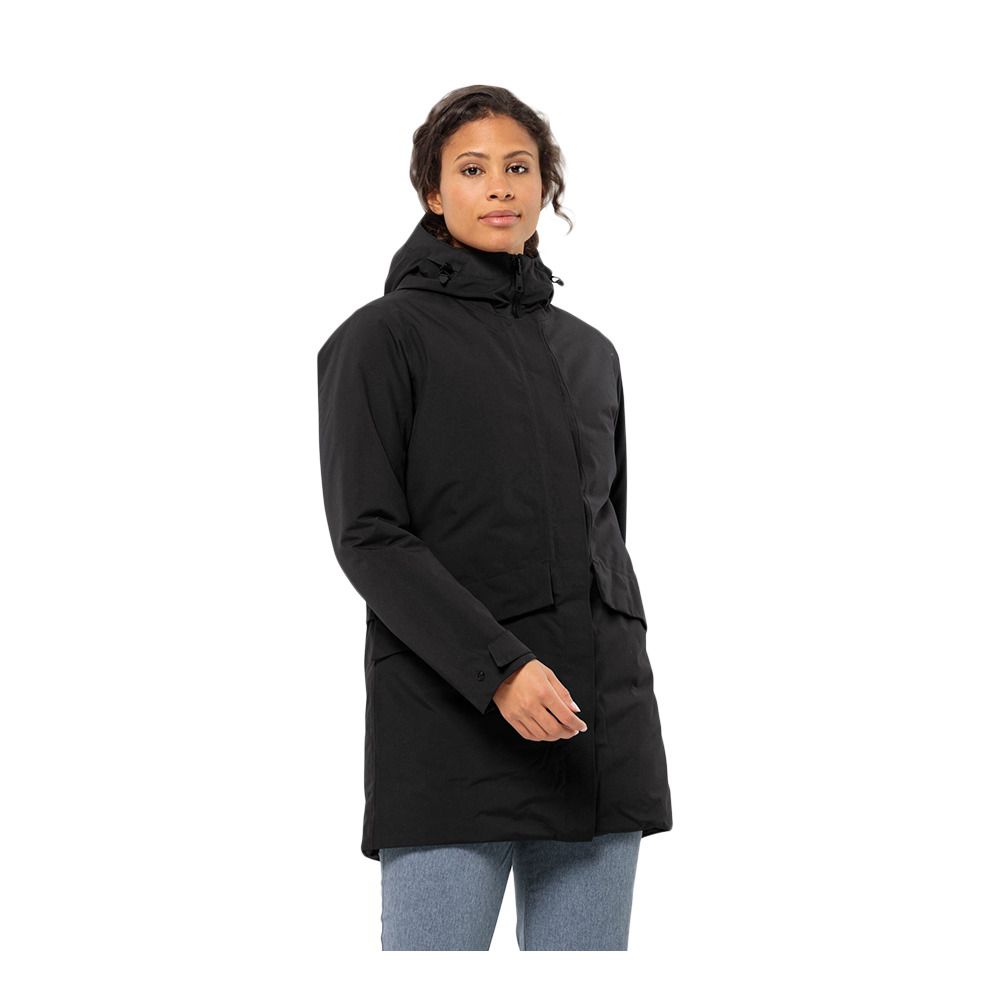 Jack Wolfskin TEMPELHOF - Manteau Femme black