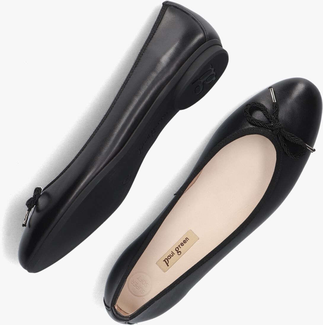 PAUL GREEN zwarte paul green ballerina's 2925