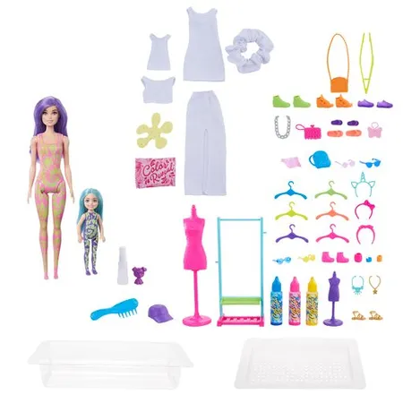 Barbie Color Reveal Neon Batik Mode Kit