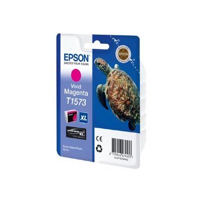 Epson T1573XL Tortue - magenta - cartouche d'encre originale