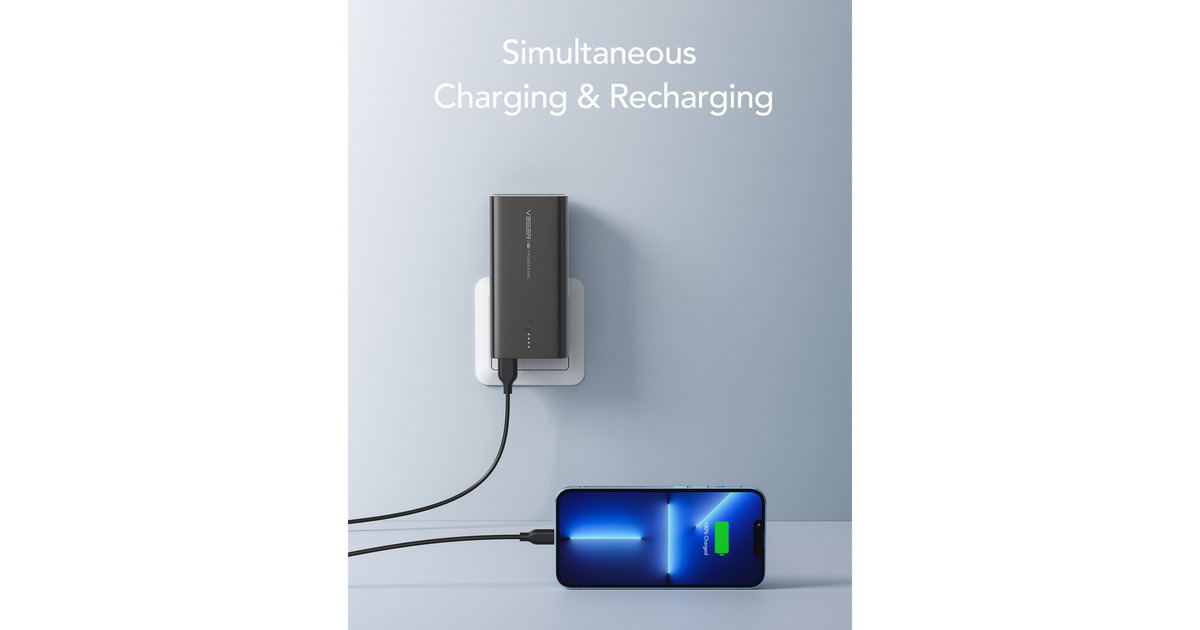 VEGERACE100 powerbank 10.000mAh  (Zwart)