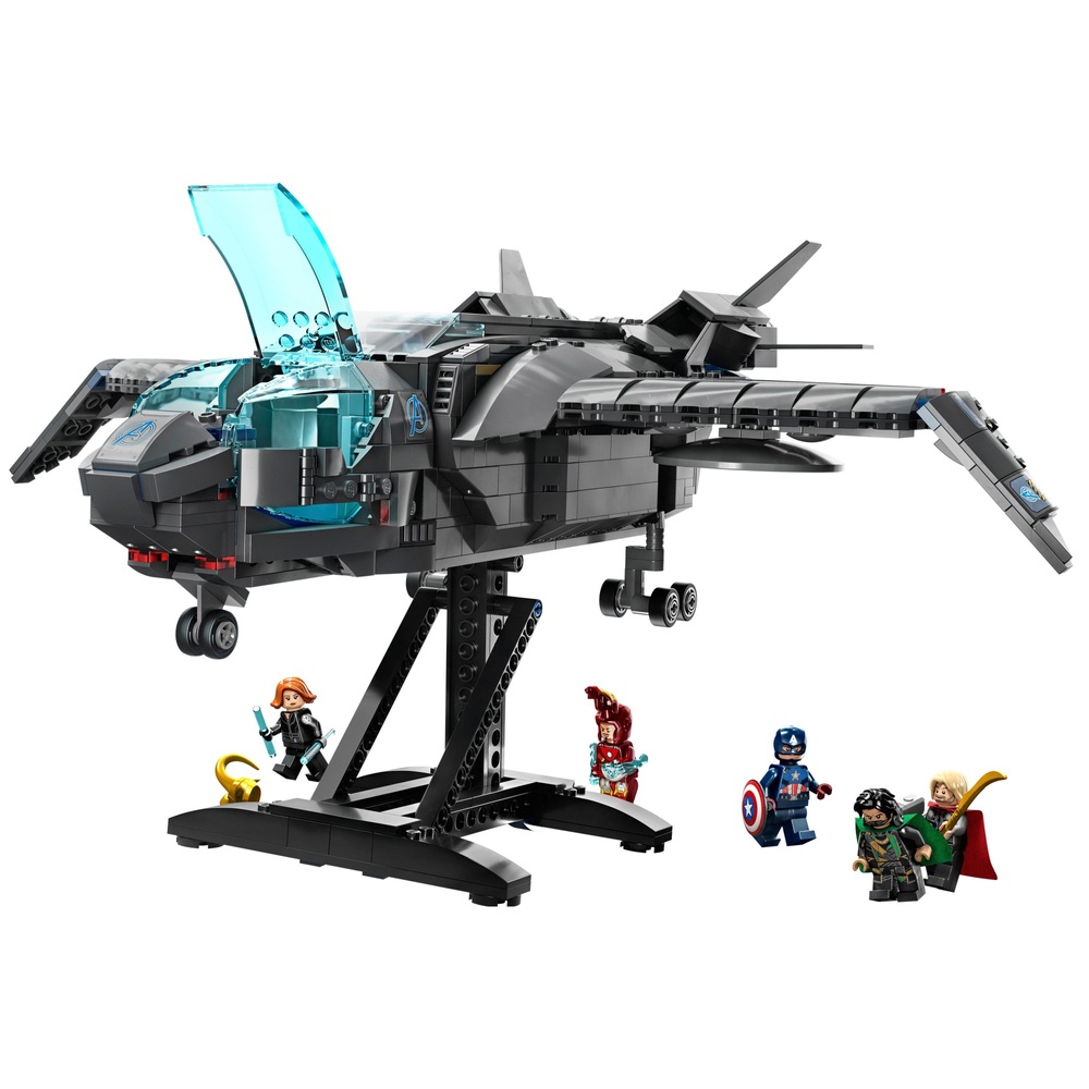 LEGO Marvel 76248 The Avengers Quinjet Infinity Saga Set