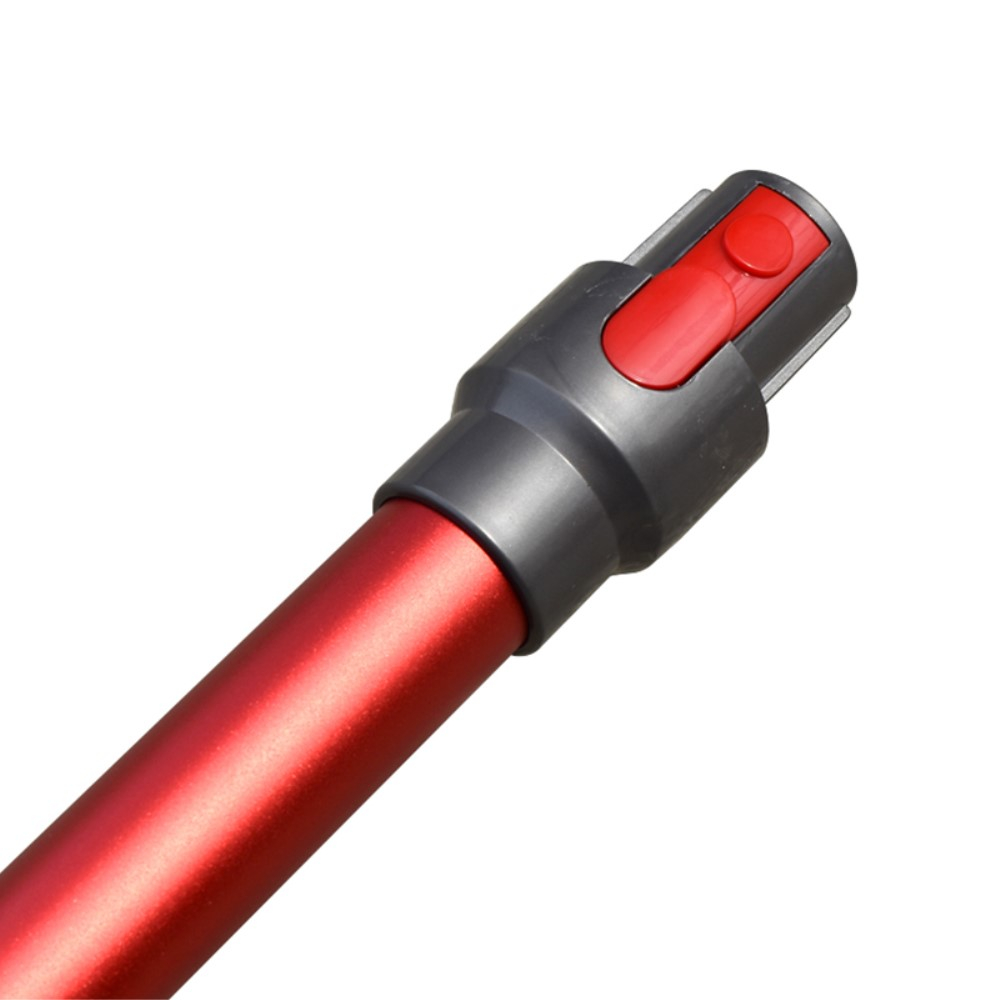 Ersatz Saugrohr Metall Verlängerungs Stange für Dyson Staubsauger V7 / V8 / V10 / V11 - Rot