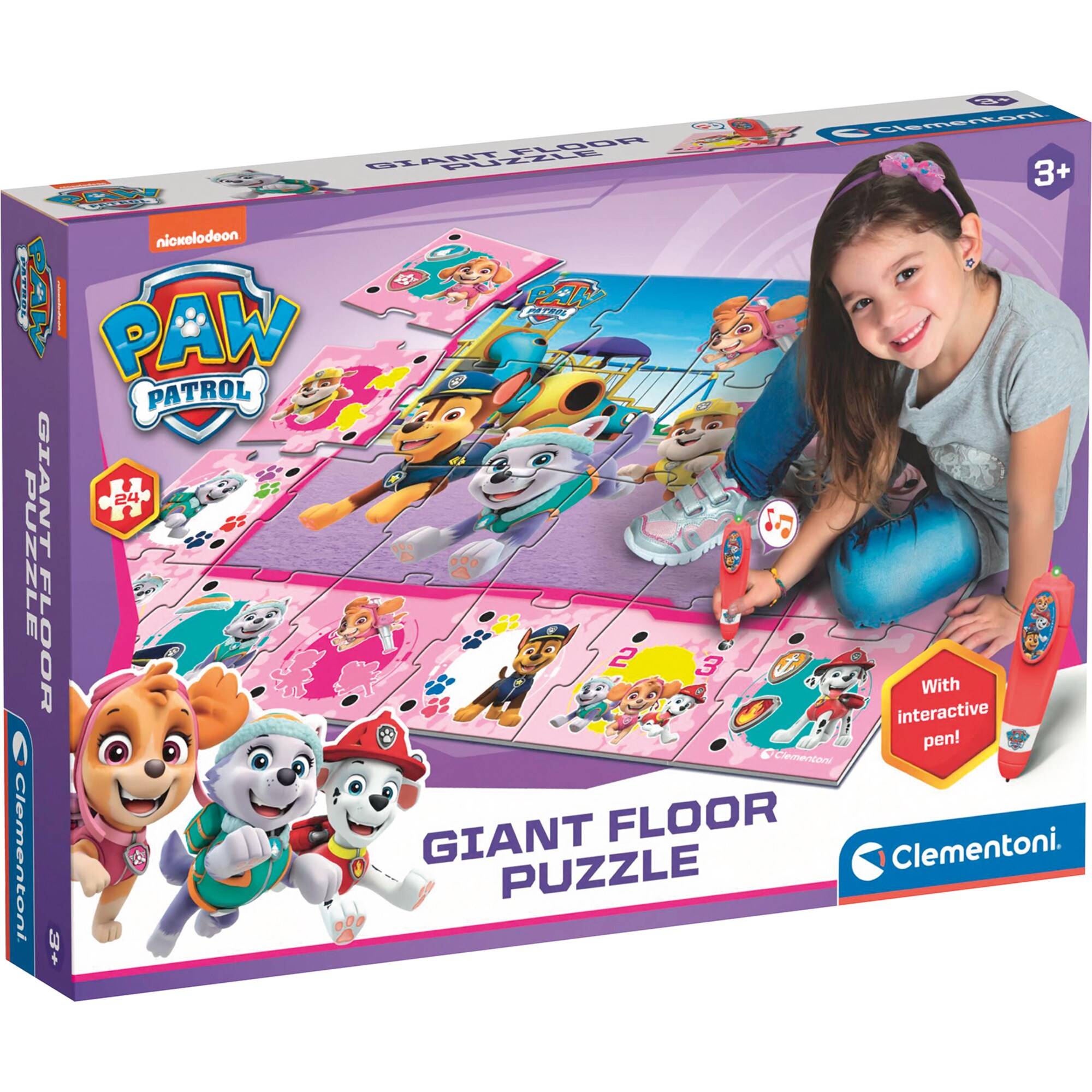 Clementoni Puzzle Quiz-Puzzle Paw Patrol girl