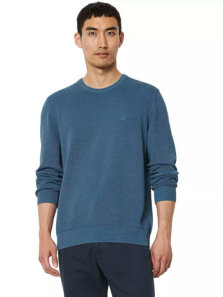 MARC O'POLO Pullover blau
