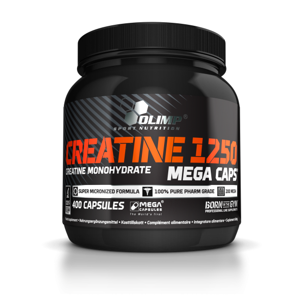 Creatine Mega Caps 1250 (400 Kapseln)