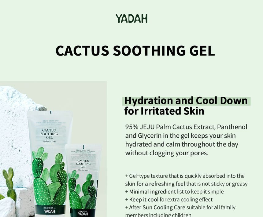 YADAH - Cactus Verzachtende Gel