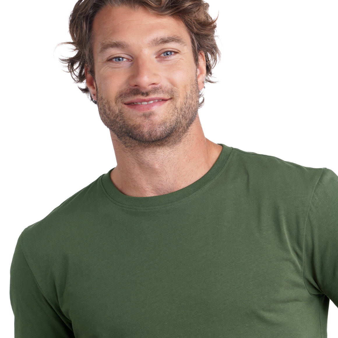VanVaan Herren T-Shirt im Basic-Look dunkelgrün
