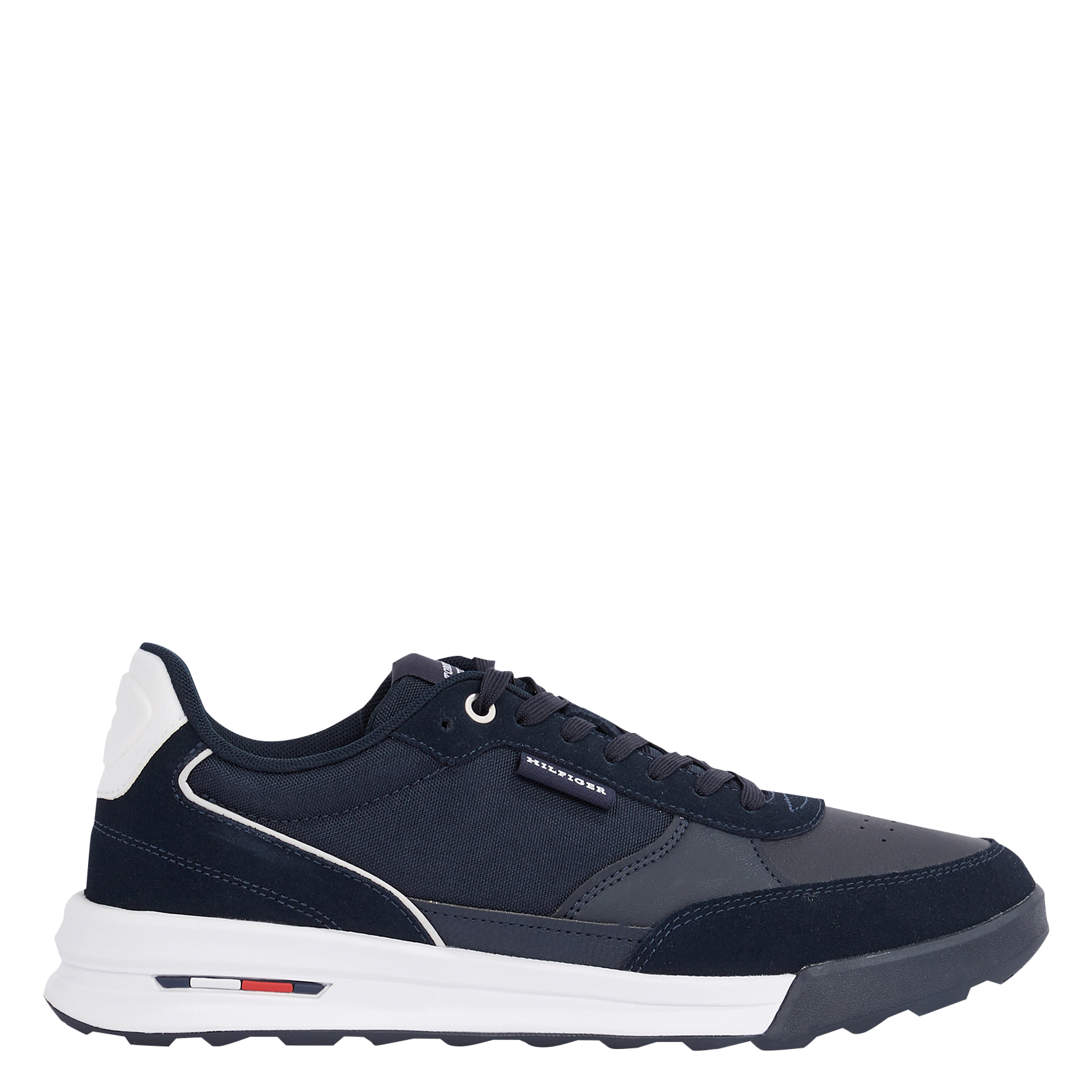 Baskets basses en cuir | Bleu