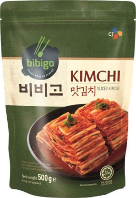 CJ Bibigo Gesneden Mat Kimchi 500g