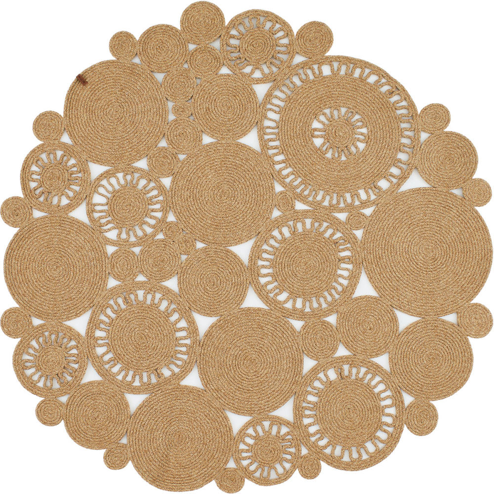 Tapis intérieur extérieur effet jute lima 4501 150 cm