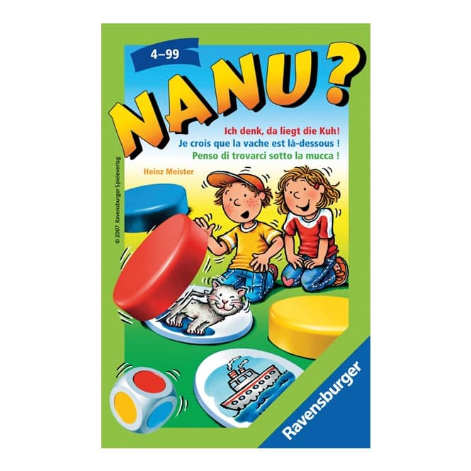 Nanu!? - Ich denk, da liegt die Kuh!