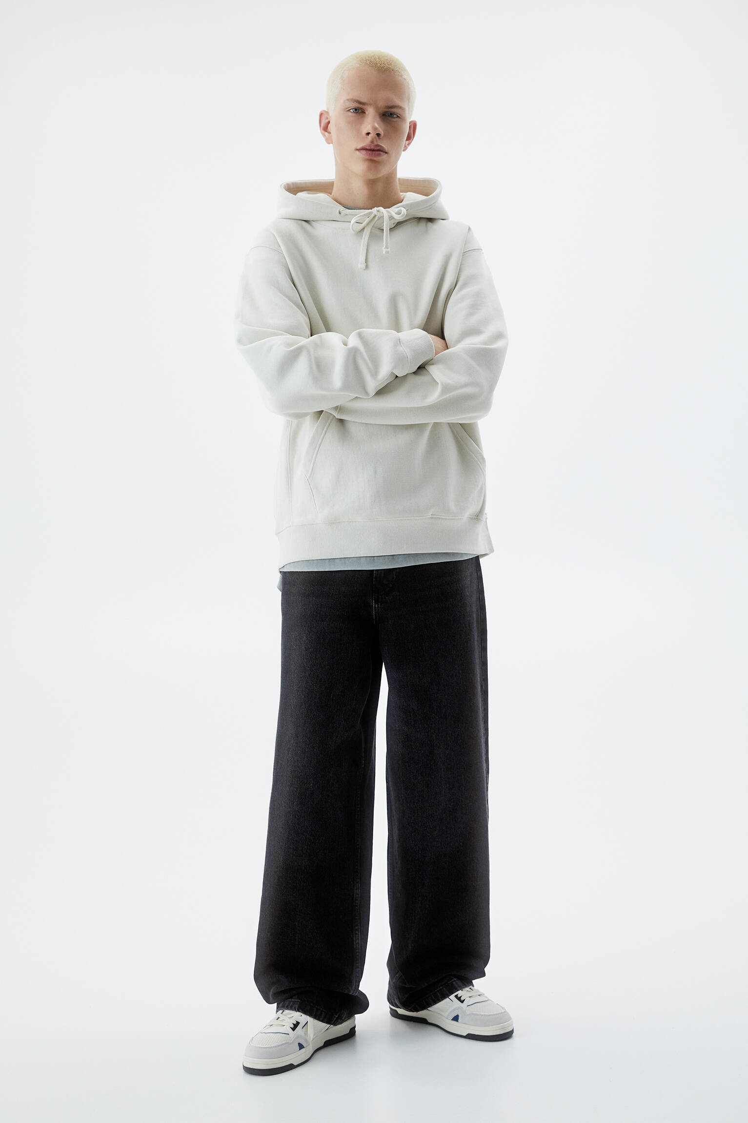 CALÇA JEANS SUPER LARGA - NEG-DELAV