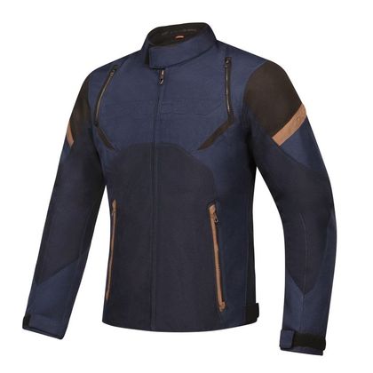 Blouson Ixon STRIKER RETRO - Noir / Bleu