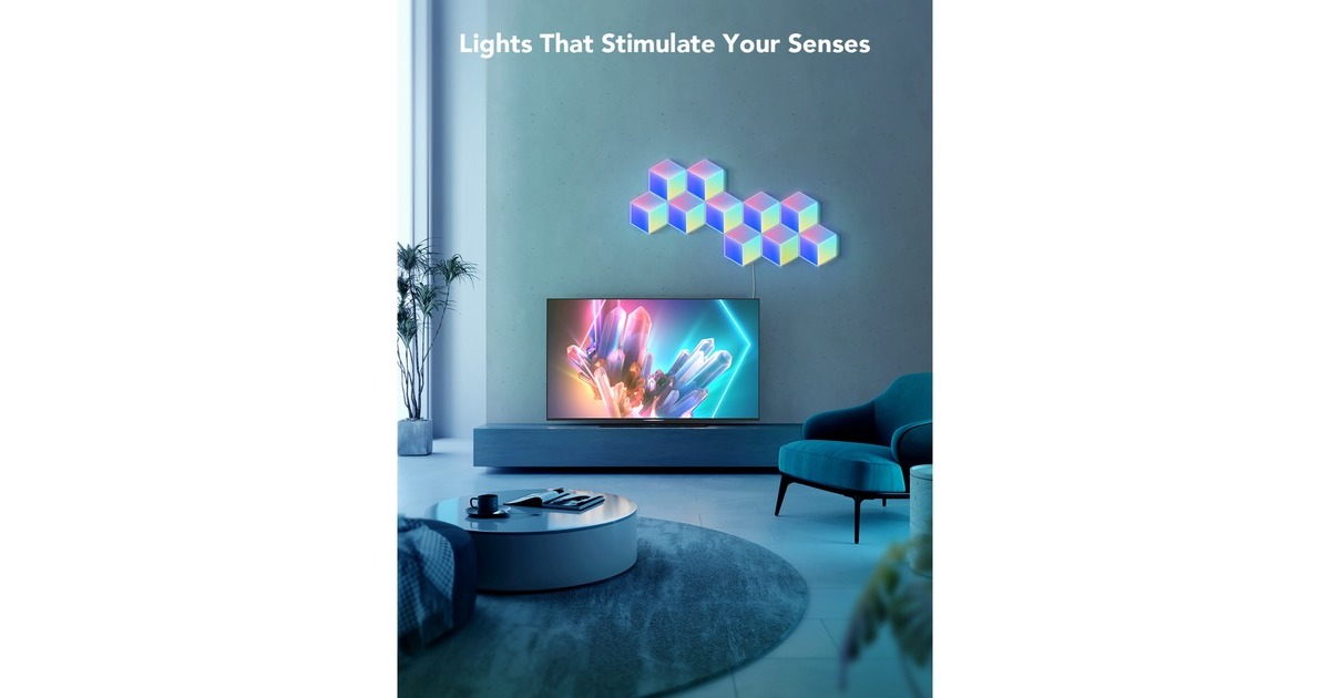 GoveeH6066 Glide Hexa Pro LED Light Panels - 10-pack sfeerverlichting  (RGBIC)