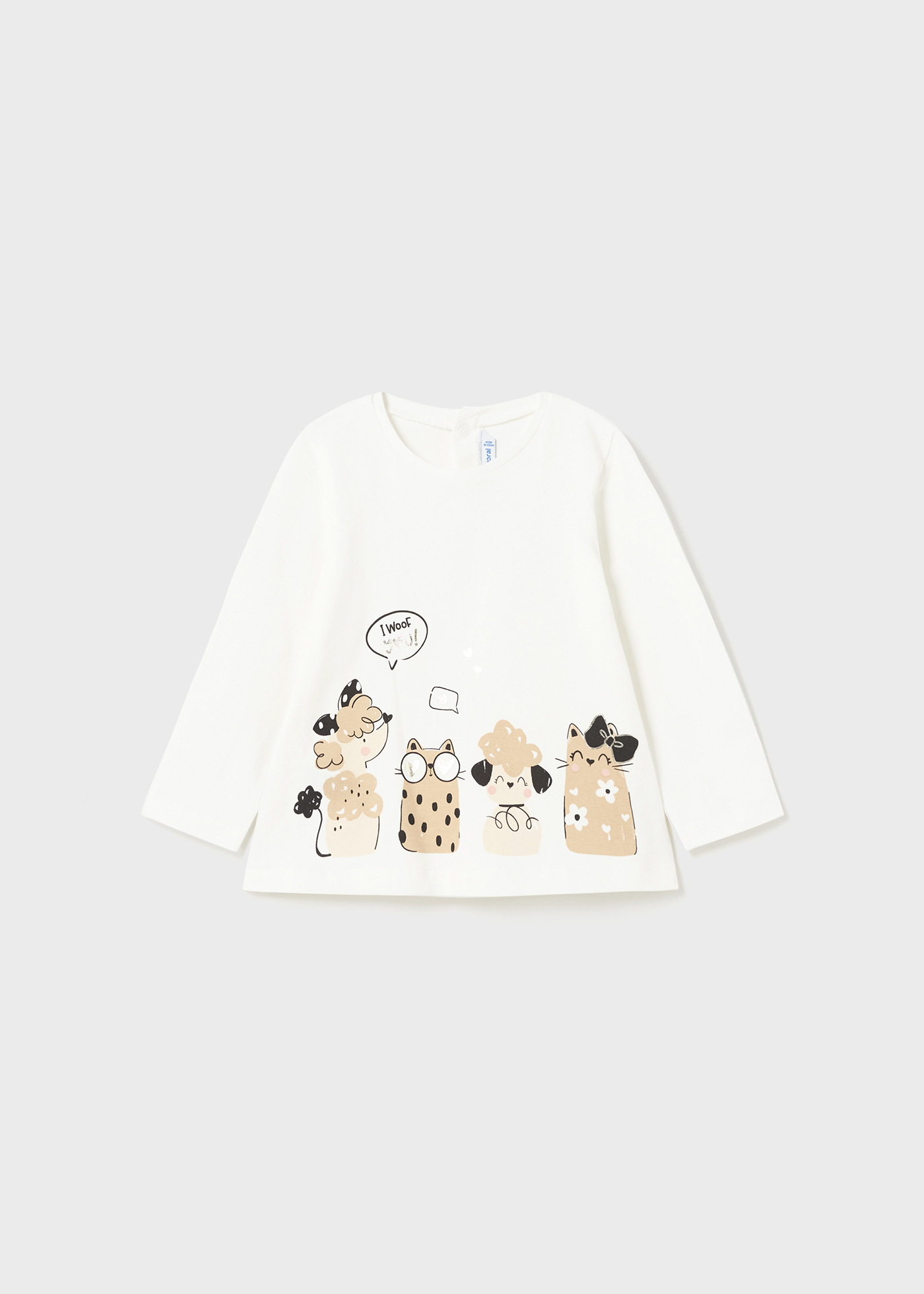 Camiseta infantil estampada Better Cotton