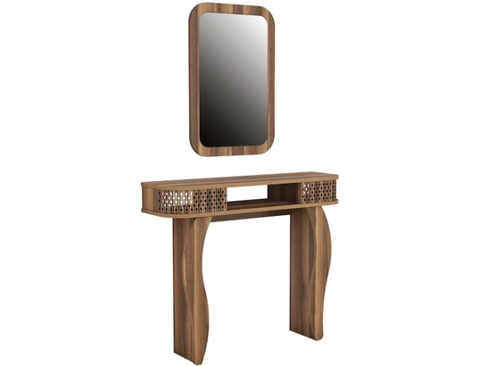 CONCEPT1 - Console Damla noyer noyer 105 x 30 x h85cm