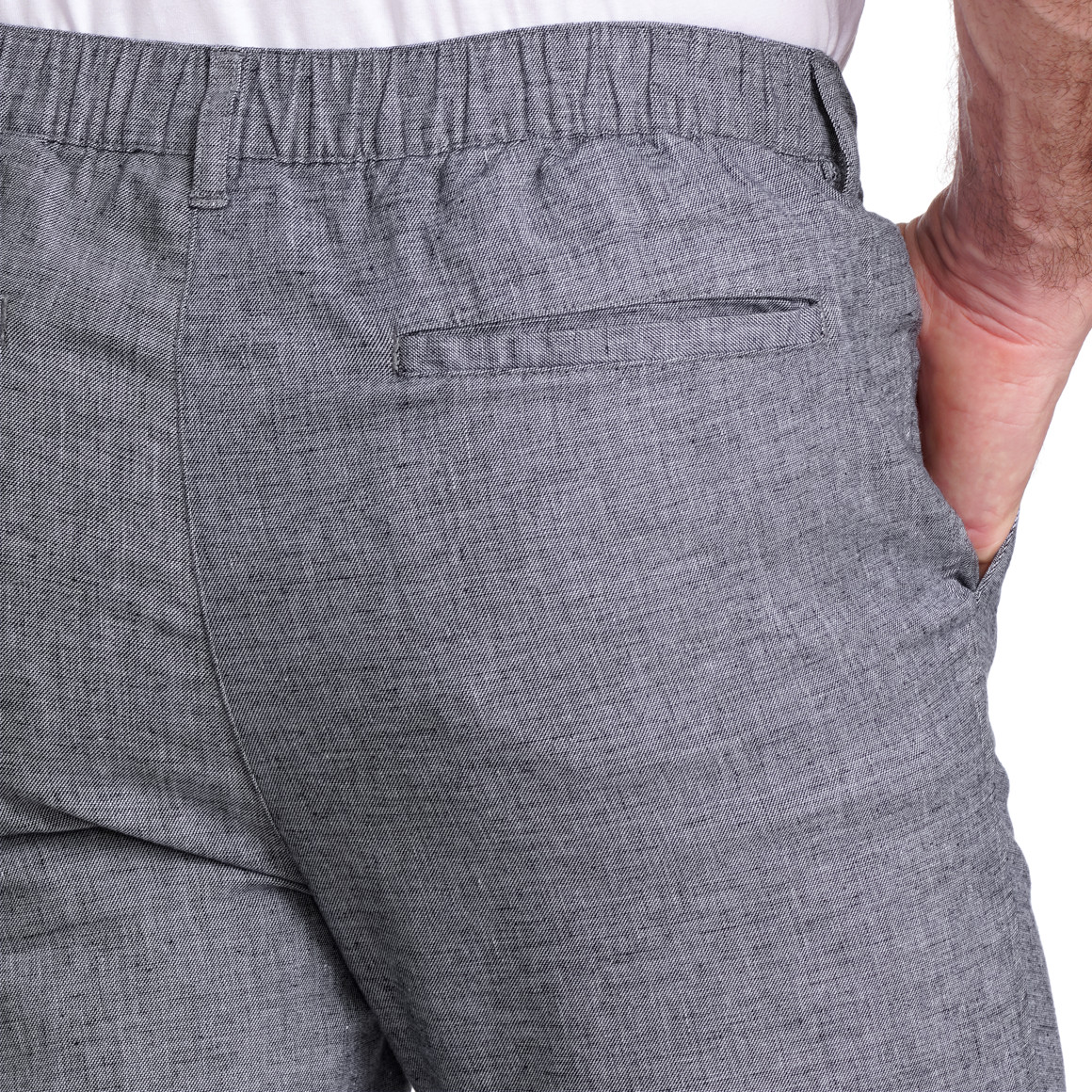 VanVaan Herren Hose  mit Leinen blau