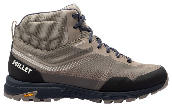 Chaussures de Randonnée Femme Millet Hike Up Mid Gore-Tex Beige
