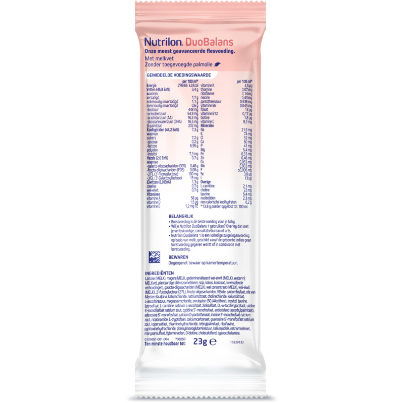Nutrilon Duobalans zuigelingenvoeding 1 0-6m