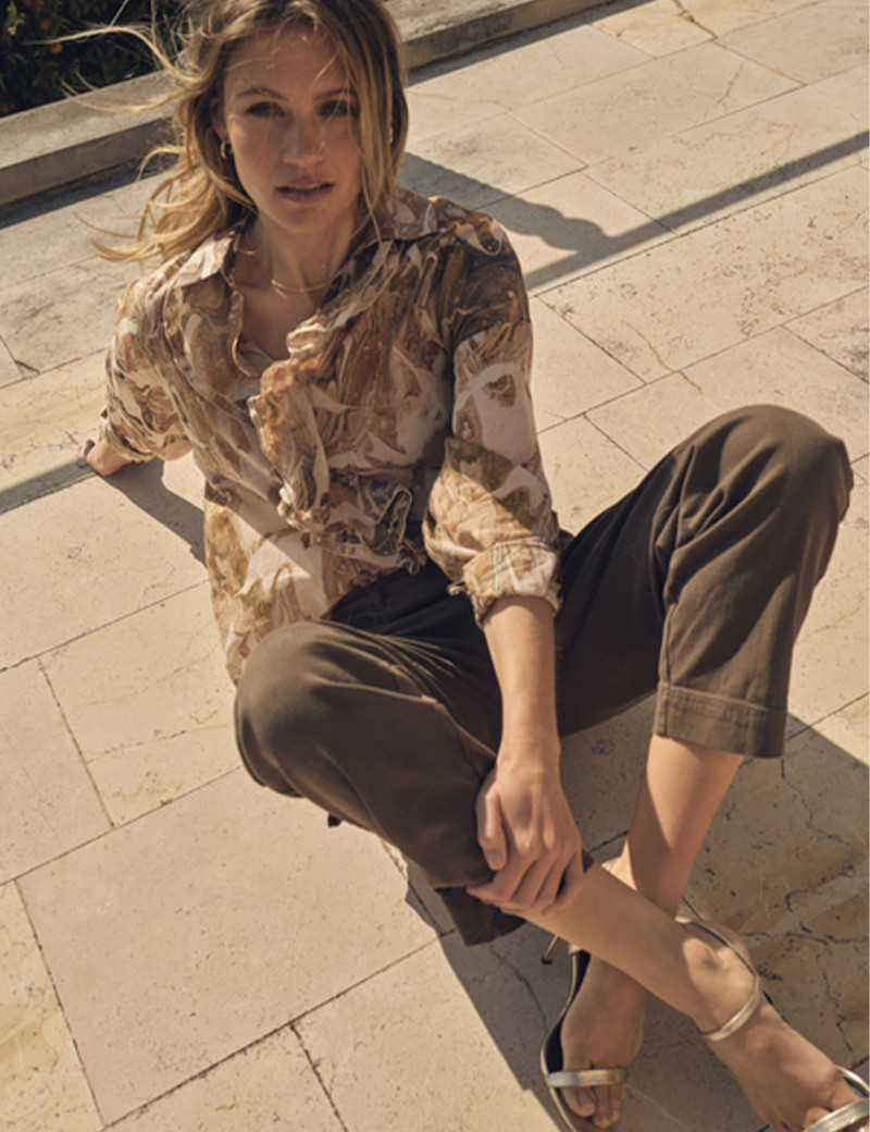 MOS MOSH PANTALON CARGO FEMME ADELINE KAKI