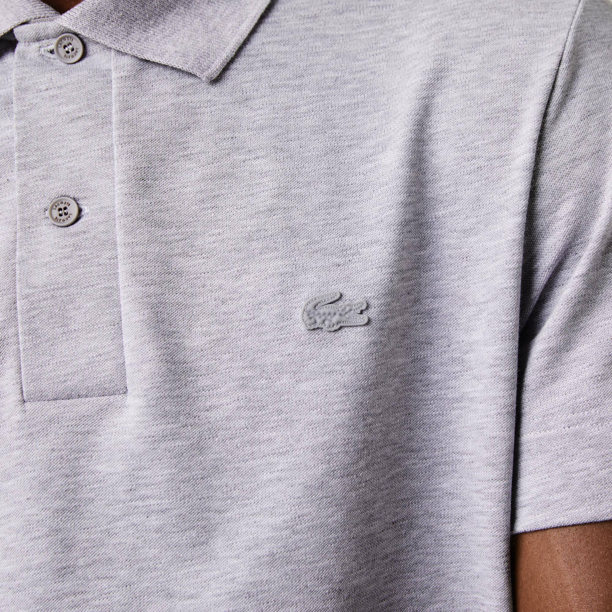 LACOSTE Movement Poloshirt aus leichtem Piqué Kurze Ärmel - Grau - Lacoste - Herren