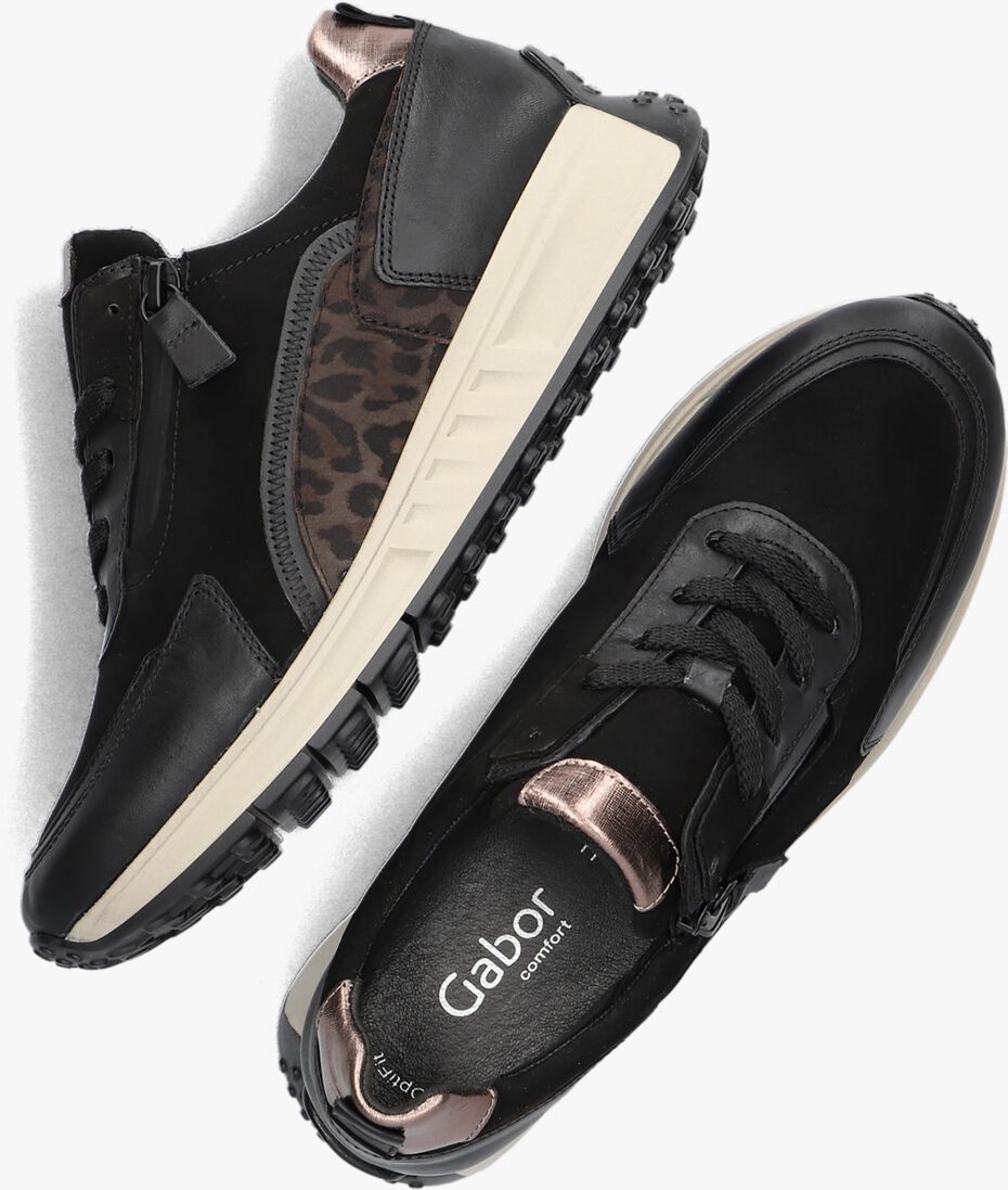 GABOR zwarte gabor lage sneakers 428.1
