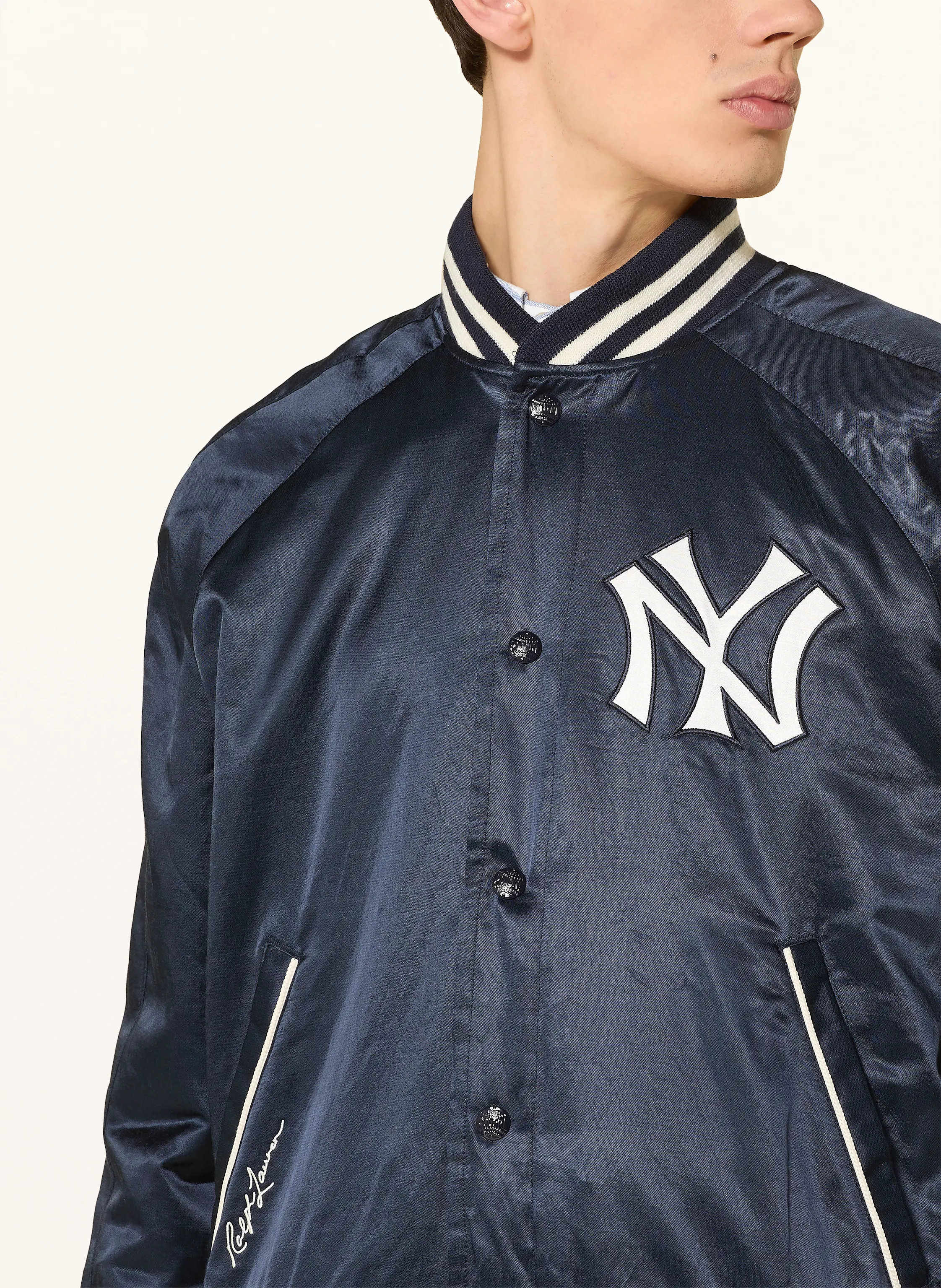 POLO RALPH LAUREN College-Jacke aus Satin