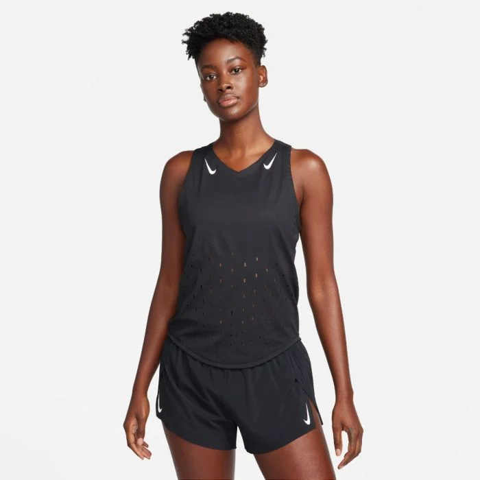 Nike Dame Singletter Dri-FIT Advanced Aeroswift Singlet Sort