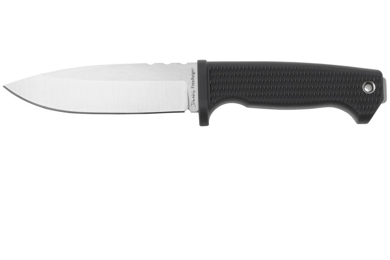 Demko Knives FreeReign AUS10A Drop Point FR-10A-GREY Grey Rubber, outdoormes