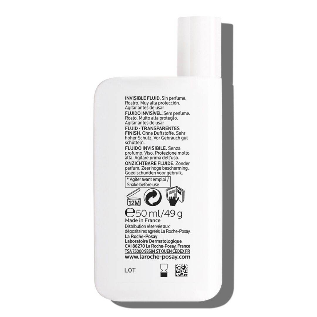 LA ROCHE POSAY  Anthelios UVMUNE - Fluido Invisível FPS50+ (Sem Perfume)