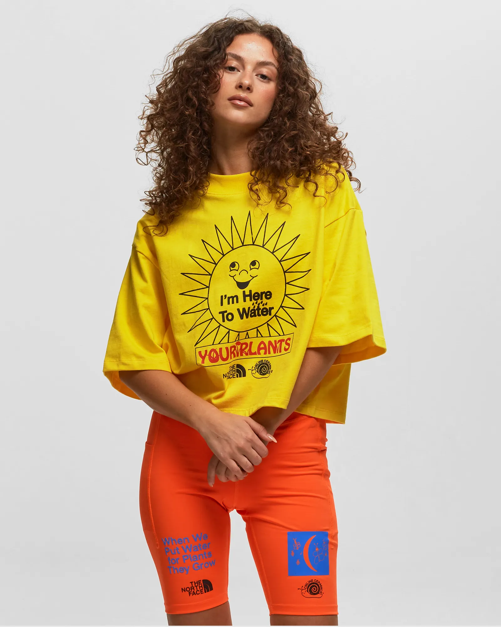The North Face TNF X ONLINE CERAMICS W CROPPED S/S TEE