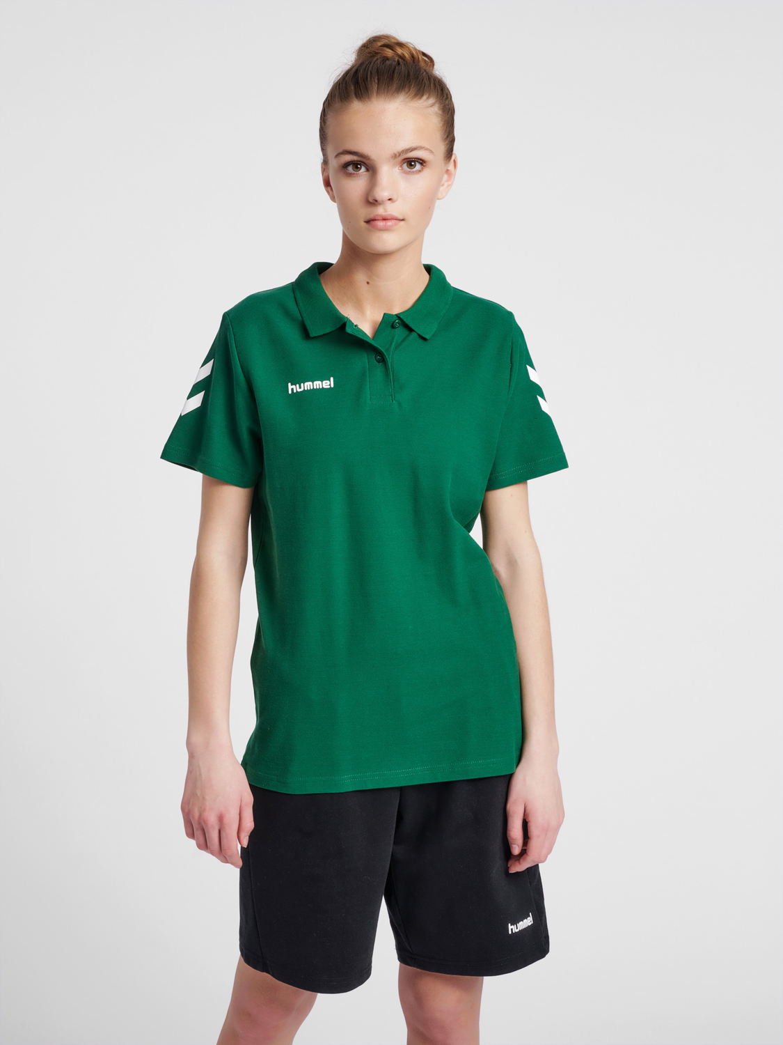 HUMMEL GO COTTON POLO WOMAN