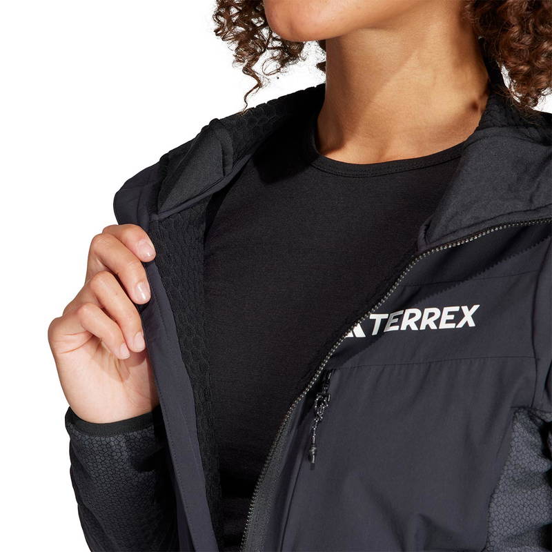 adidas Terrex Techrock Flooce Wind Hooded Jakke Dame