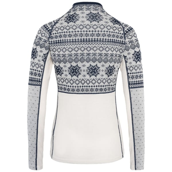 T-shirt thermique KARI TRAA VILMA LS NWHITE