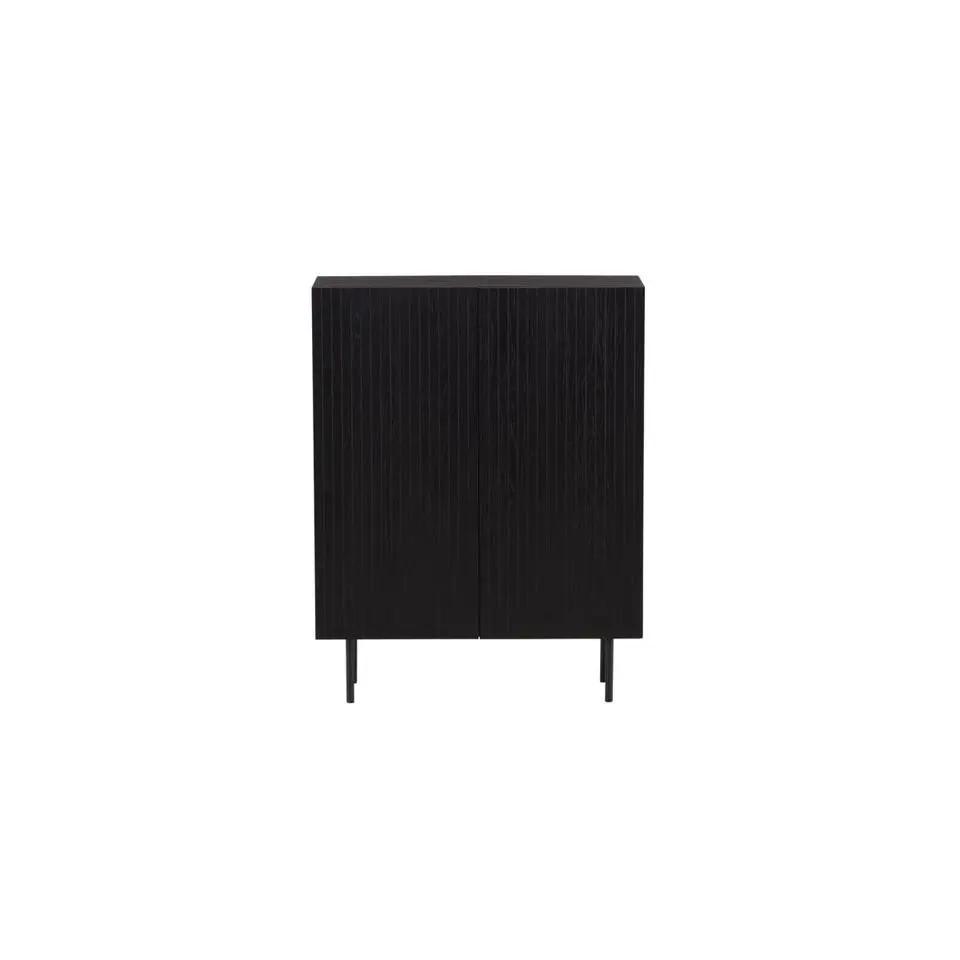Svea - Taro opbergkast - 80 x 103 cm - zwart