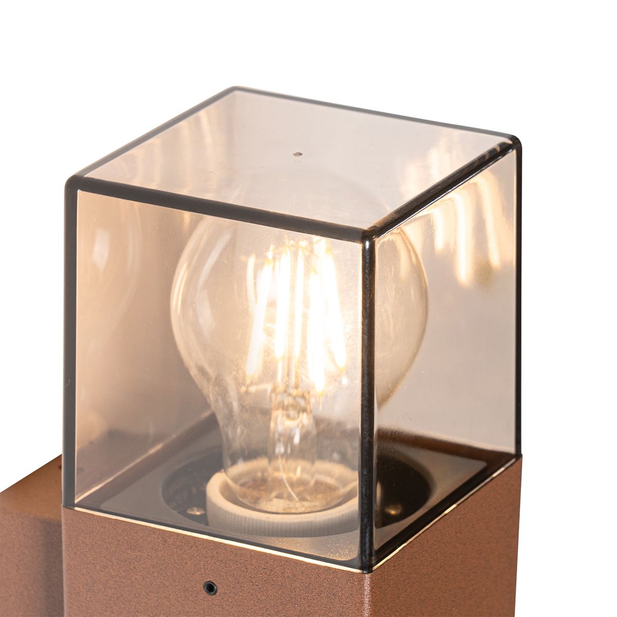 Smart buiten wandlamp roestbruin IP44 incl. Wifi P45 - Denmark