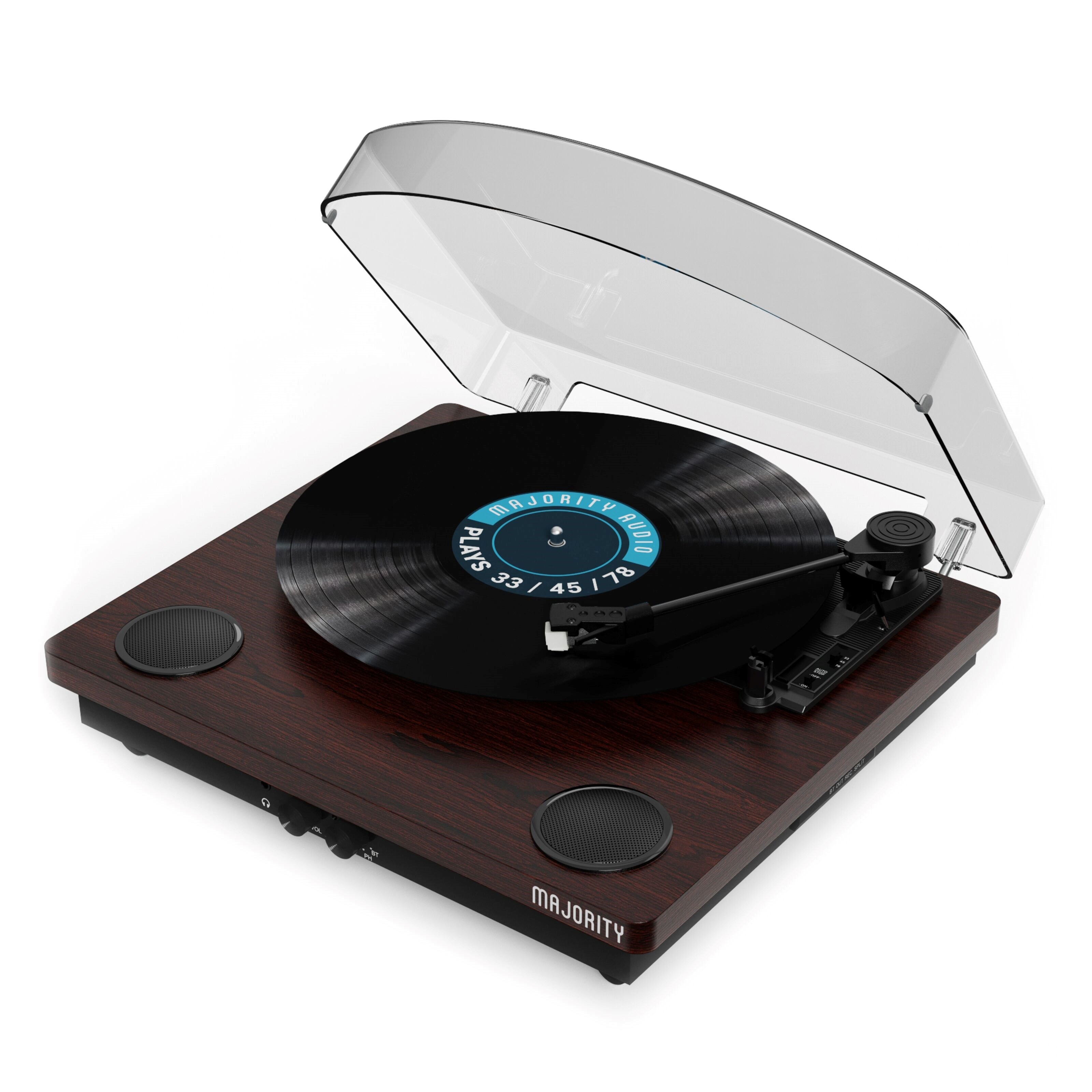 Majority Moto Platespiller med Bluetooth