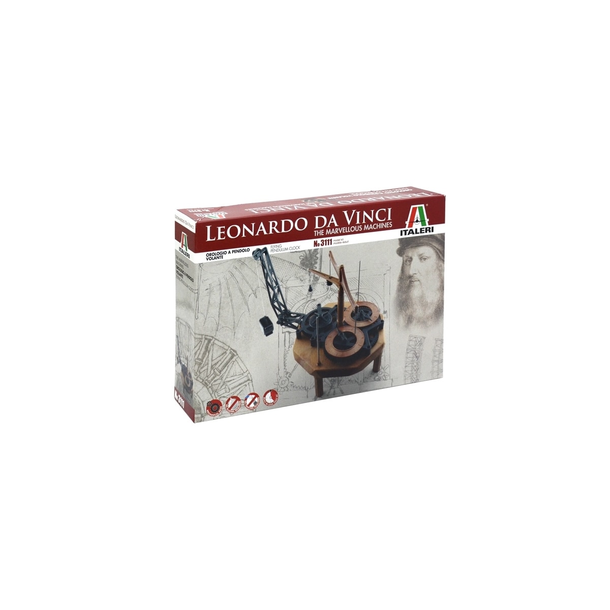 ITALERI - Pendulum Clock - Leonardo Da Vinci
