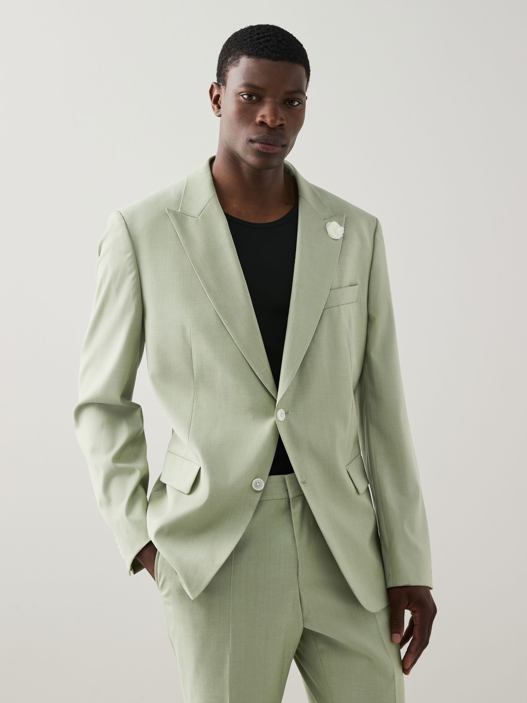 BOSS Hutson Slim-Fit Tuxedo Jacket