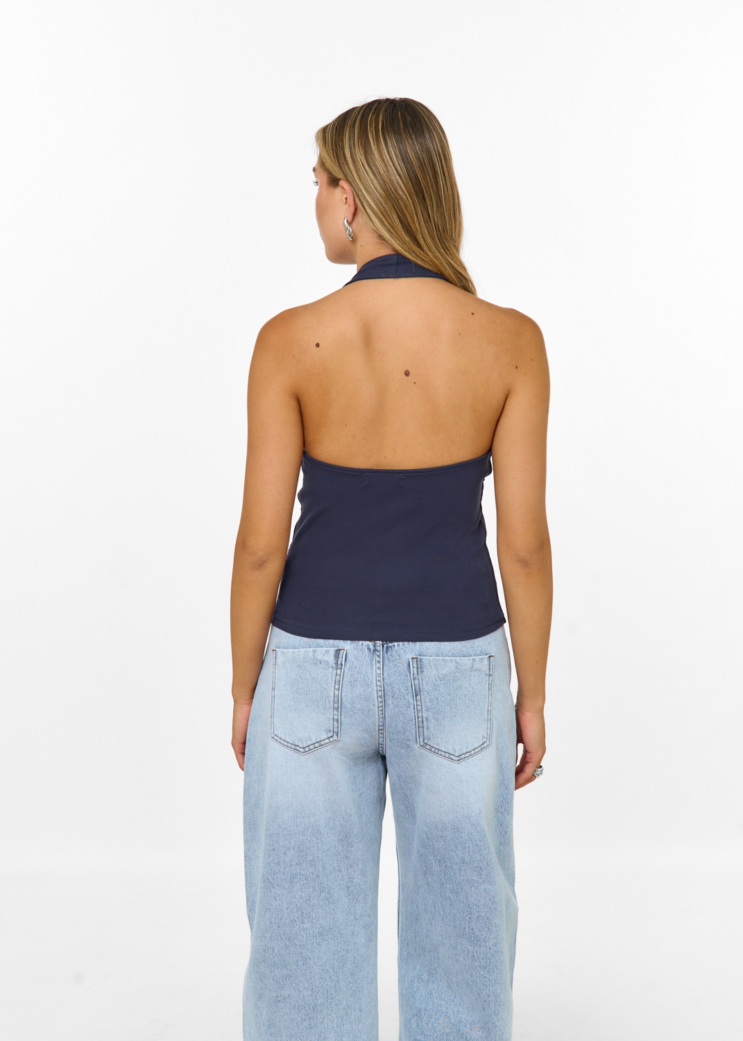 Evy top navy