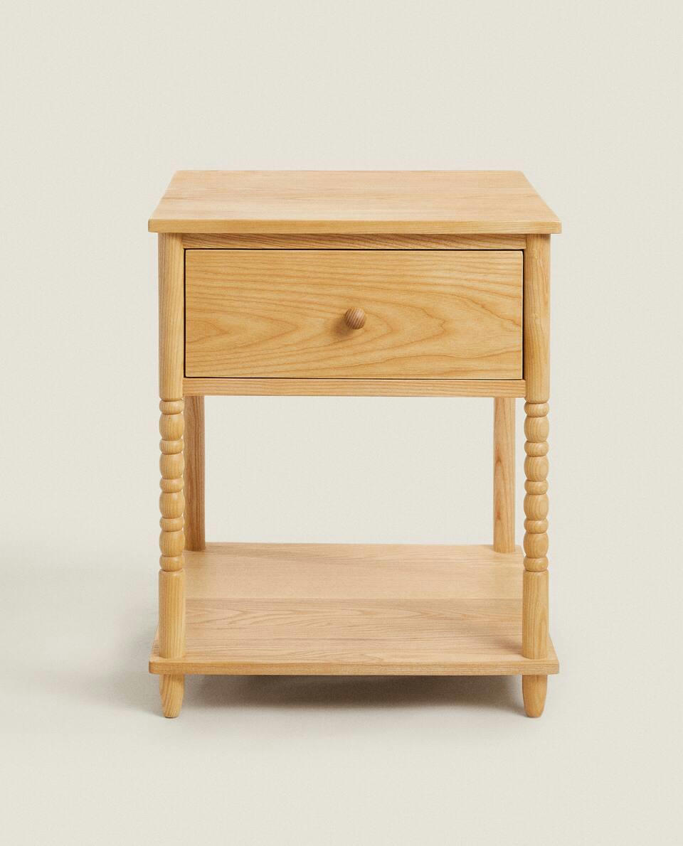 MESA DE CABECEIRA DE MADEIRA