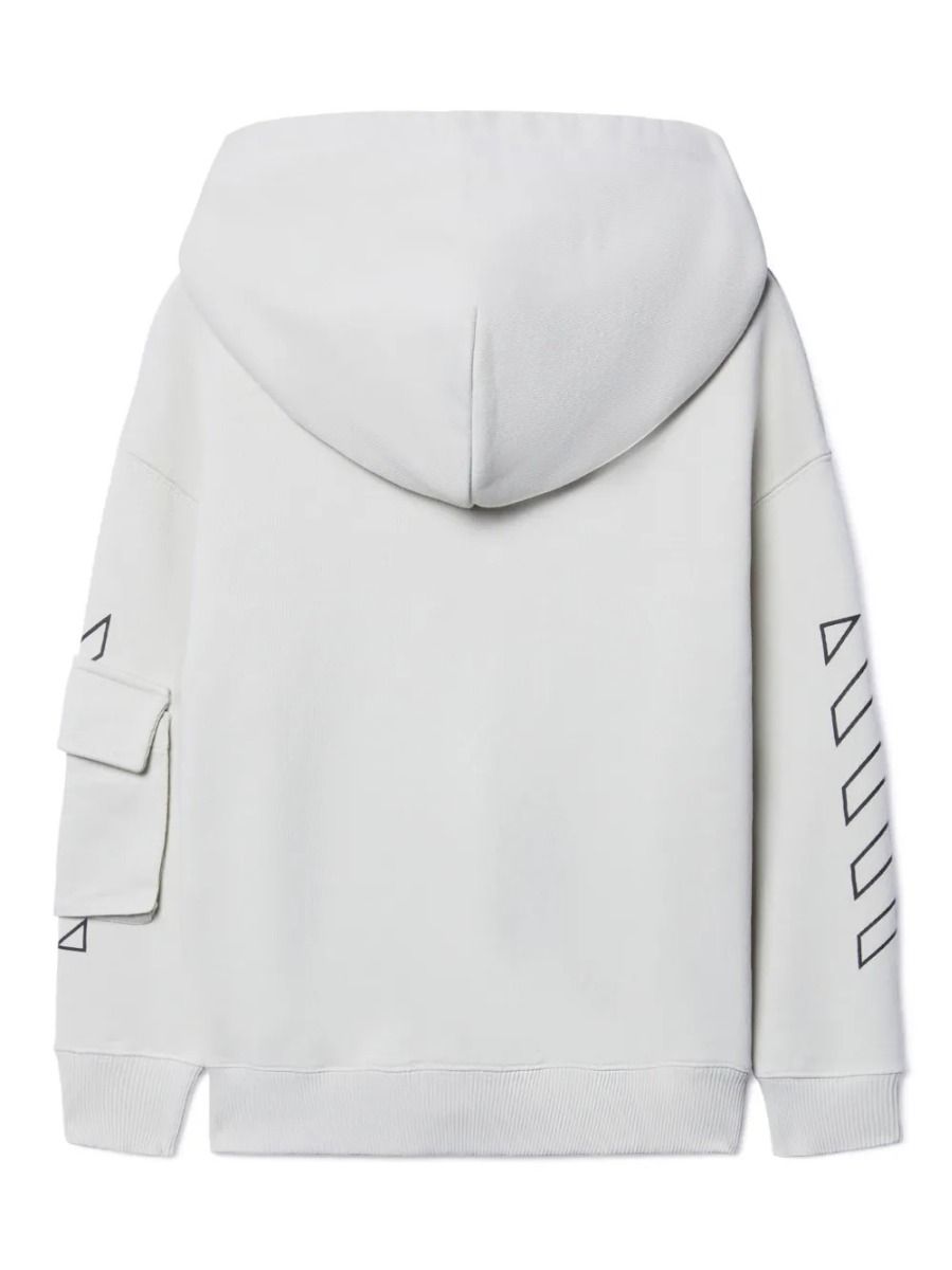 Off-White Diagram Bookish Zip Up Hoodie
