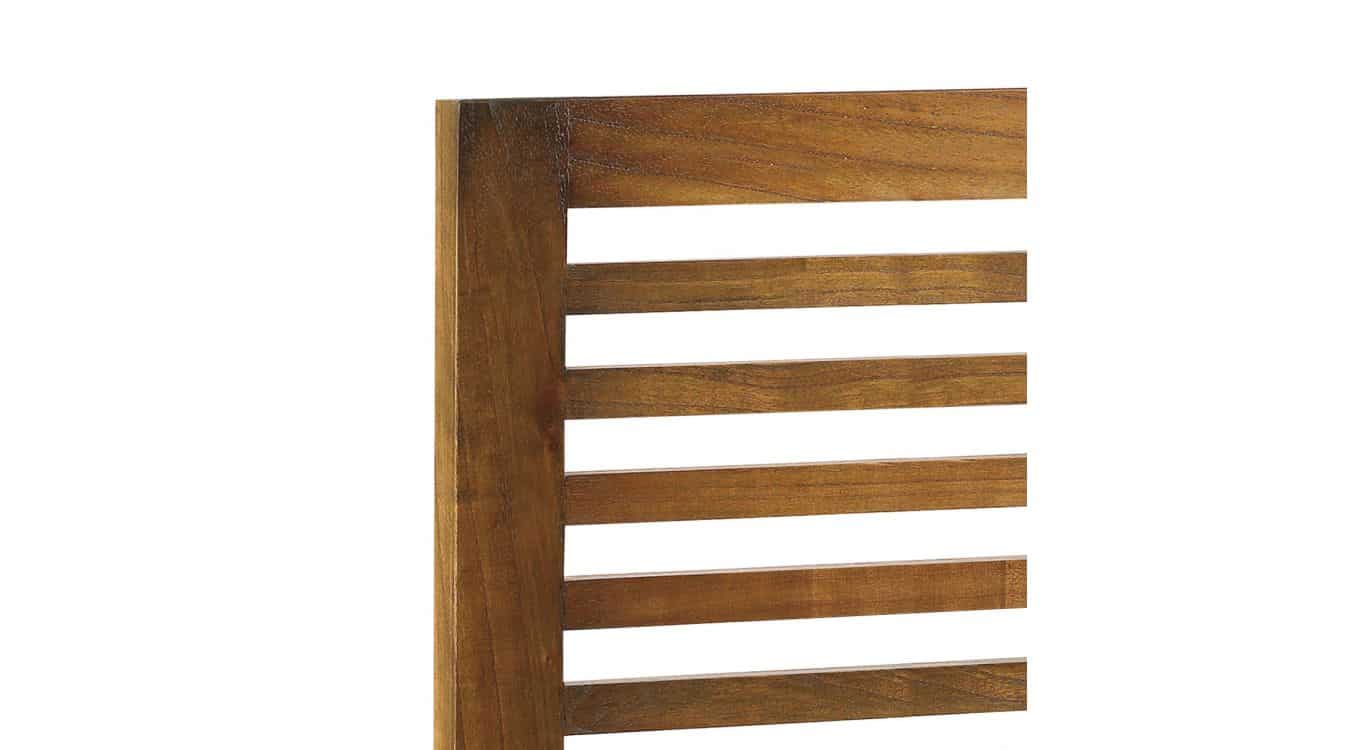 Tête de lit bois marron 165x3x135cm